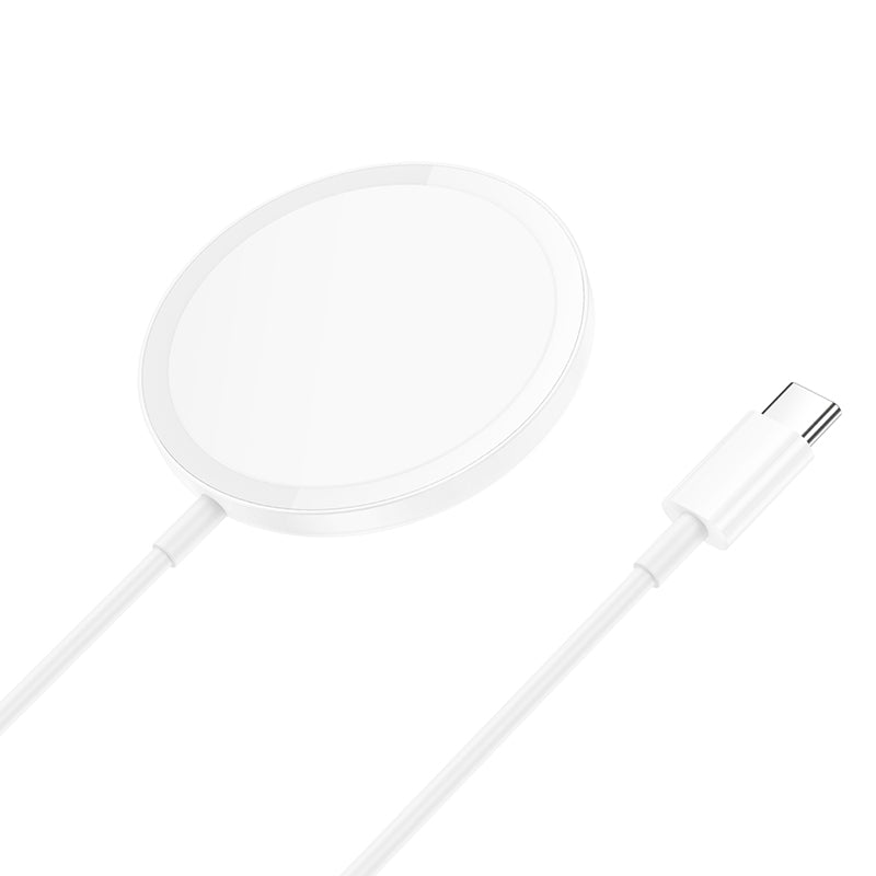 HOCO CW52 Enjoy magnetic 15w wireless fast charging White