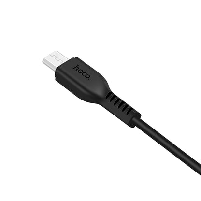 HOCO X20 Flash micro charging cable(L=3M) black
