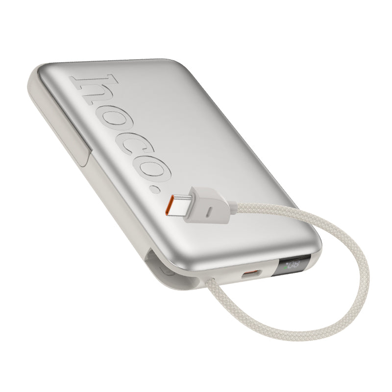 Hoco Q43 10000mAh Magnetic Power Bank - Grey