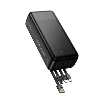 J163B Wonderful power bank with 4 cables (30000mAh)