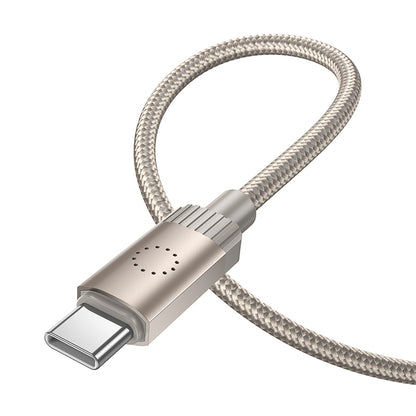 HOCO X117 Star 60W charging data cable C to C gold