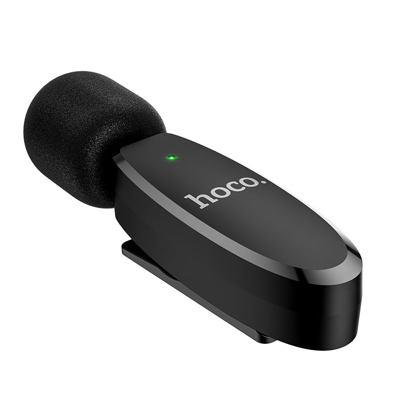 L15 Type-C Crystal lavalier wireless digital microphone black