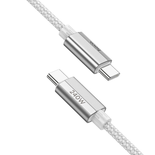 HOCO U134 Primero 240W charging data cable Type-C to Type-C(L=1.8M) gray