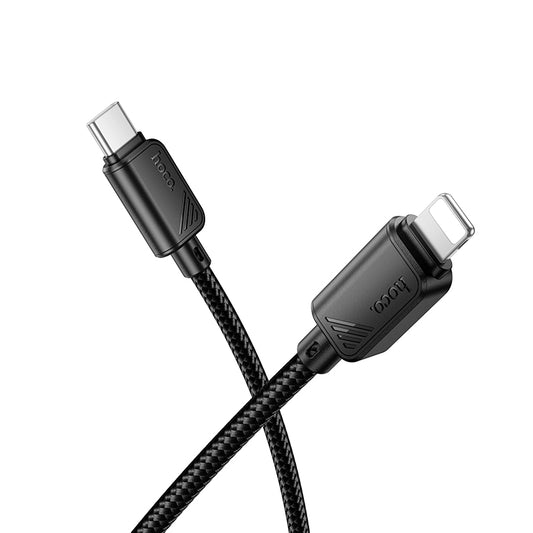 HOCO X113 Beneficio PD charging data cable iP black