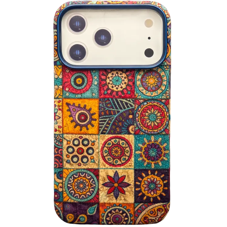 Aibelv Mag Case for iPhone 17 Pro Max - Moroccan
