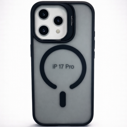 Metal CamStand iPhone 17 Pro Case Black