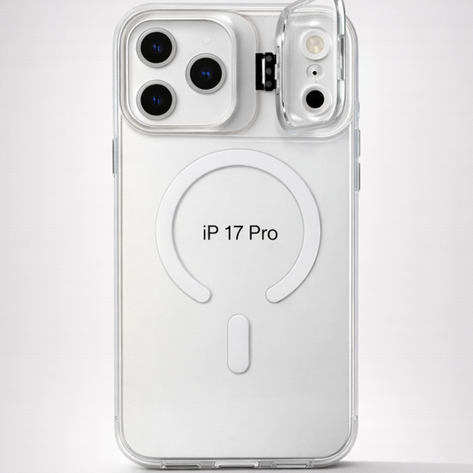 Metal CamStand iPhone 17 Pro Case White