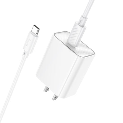 HOCO C143 PD20W Charger + C To C Cable Combo