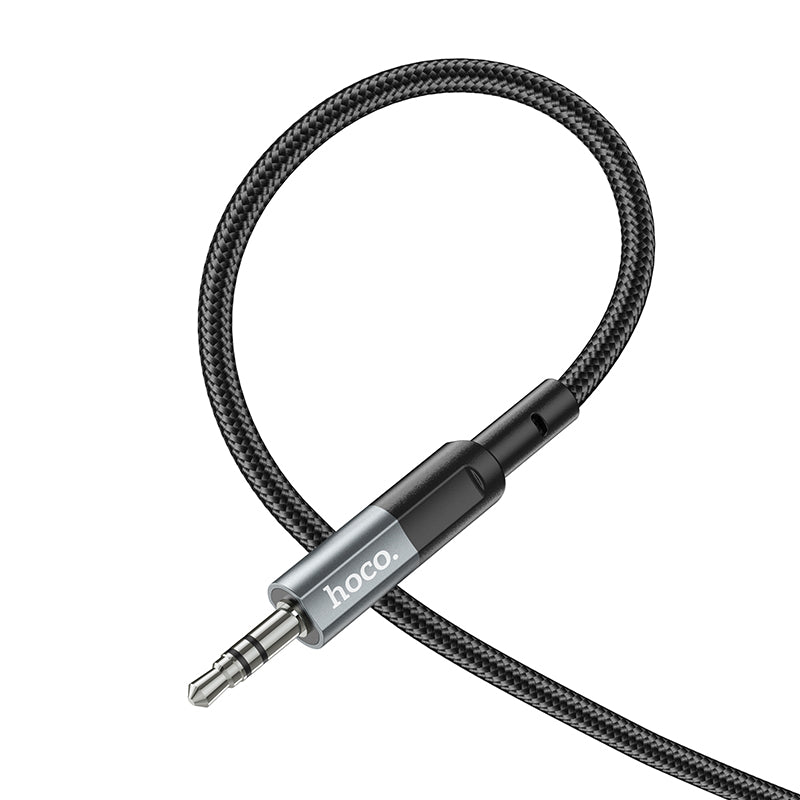 HOCO UPA23 AUX audio cable metal gray