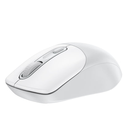 HOCO GM28 2.4G business wireless mouse white gray