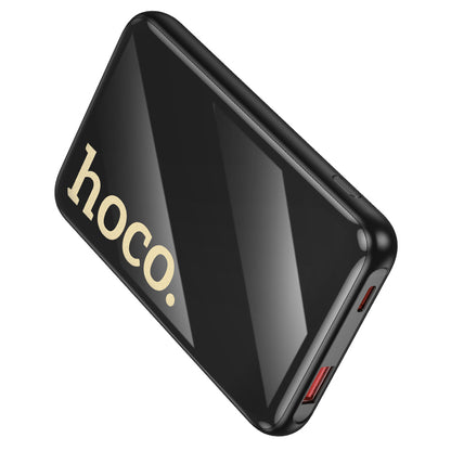 HOCO Q37 Graceful 22.5W+PD20W power bank with two cables(10000mAh) black