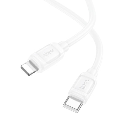 HOCO X115 Surpass PD27W fast charging data cable iP white