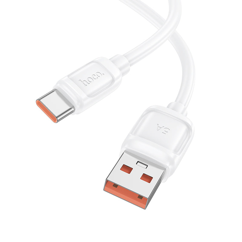 X115 Surpass 100W fast charging data cable Type-C-White