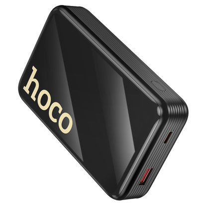 HOCO Q37A Graceful 22.5W+PD20W power bank with two cables(20000mAh) black