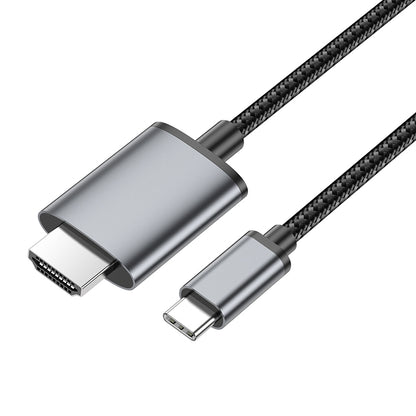 UA27 HD on-screen cable Type-C to HDTV-Metal Grey