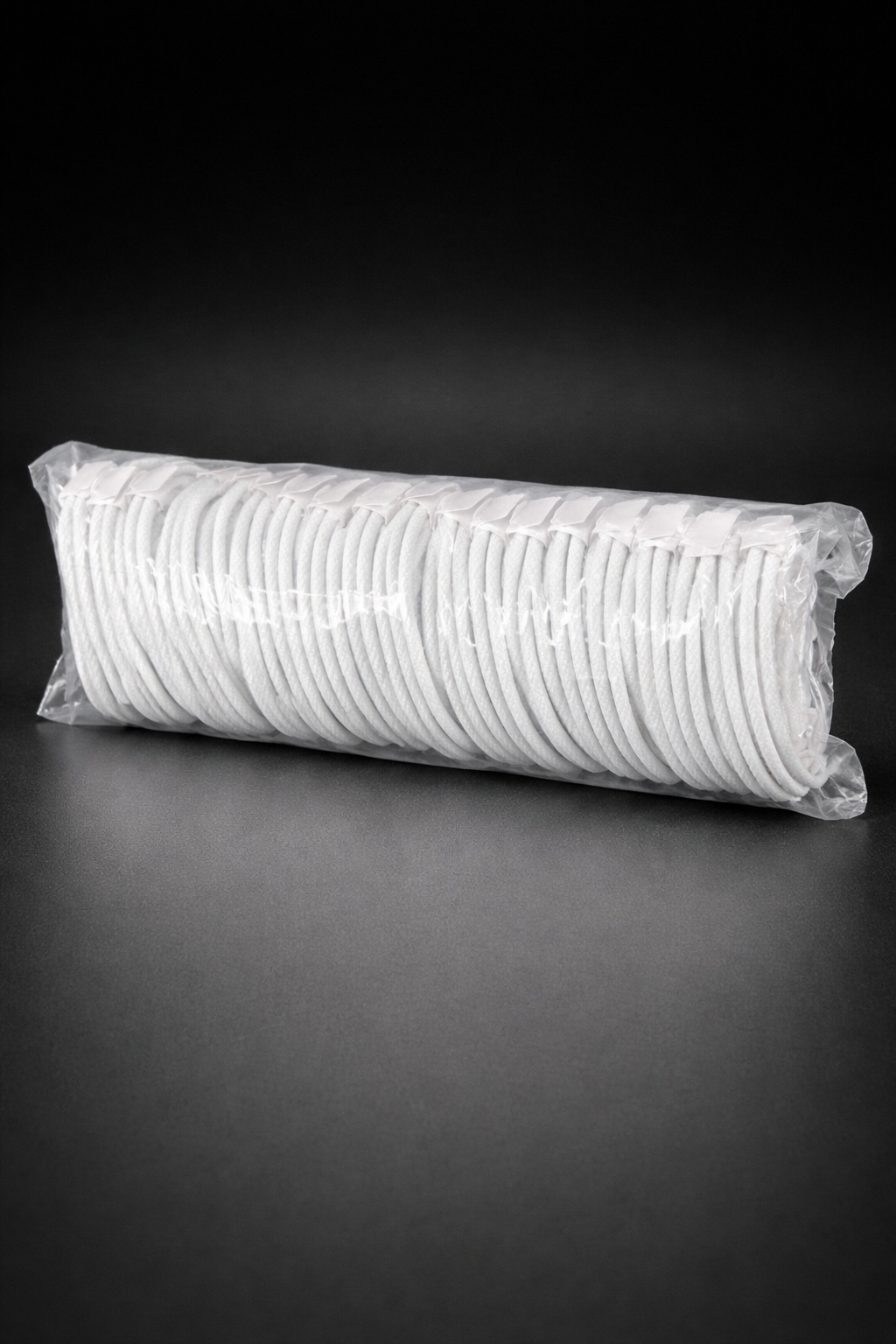 AM Type-C to Type-C 1M Cable iP No Logo Loose White