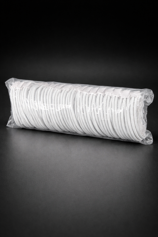 AM Type-C to Type-C 1M Cable iP No Logo Loose White