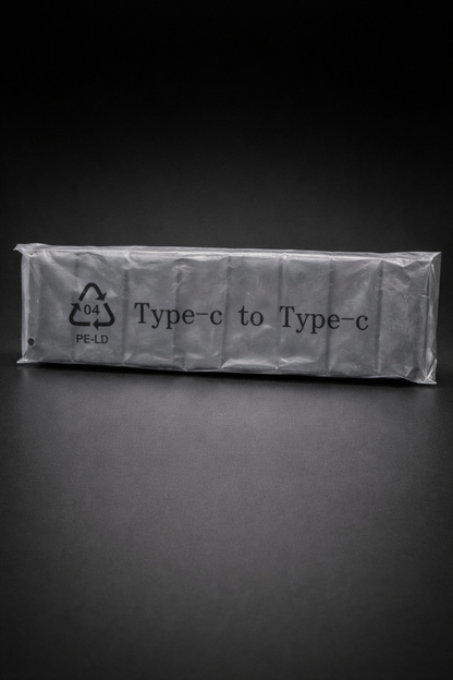 AM Type-C to Type-C 1M Cable Samsung No Logo Loose Black