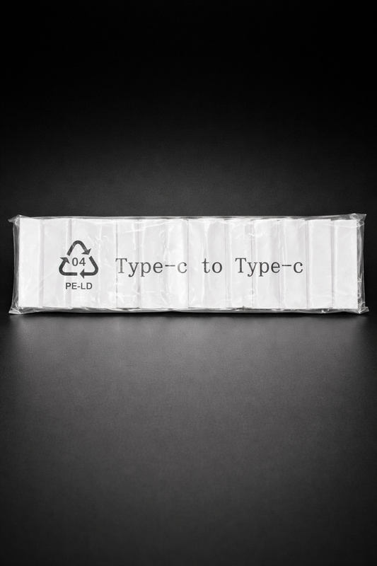 AM USB to Type-C 1M Cable Samsung No Logo Loose White