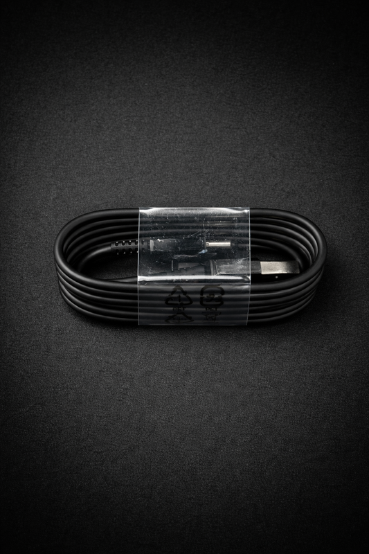 AM USB to Type-C 1M Cable Samsung No Logo Loose Black