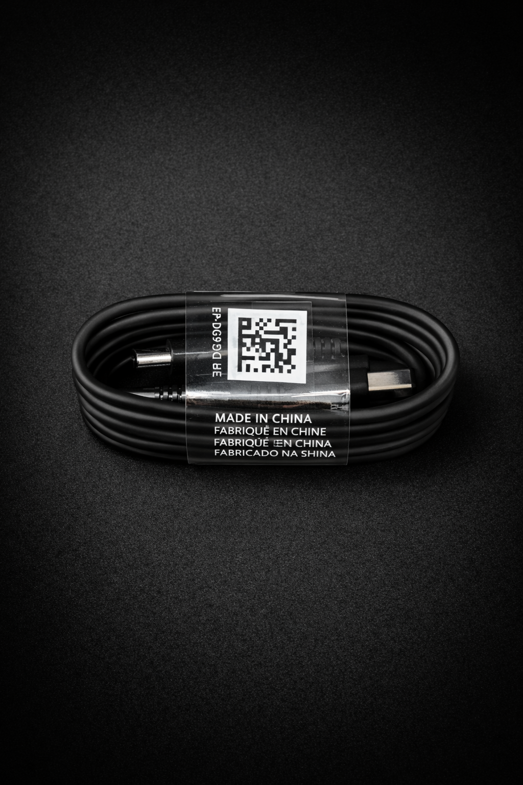 AM USB to V9 Cable Samsung No Logo Loose Black