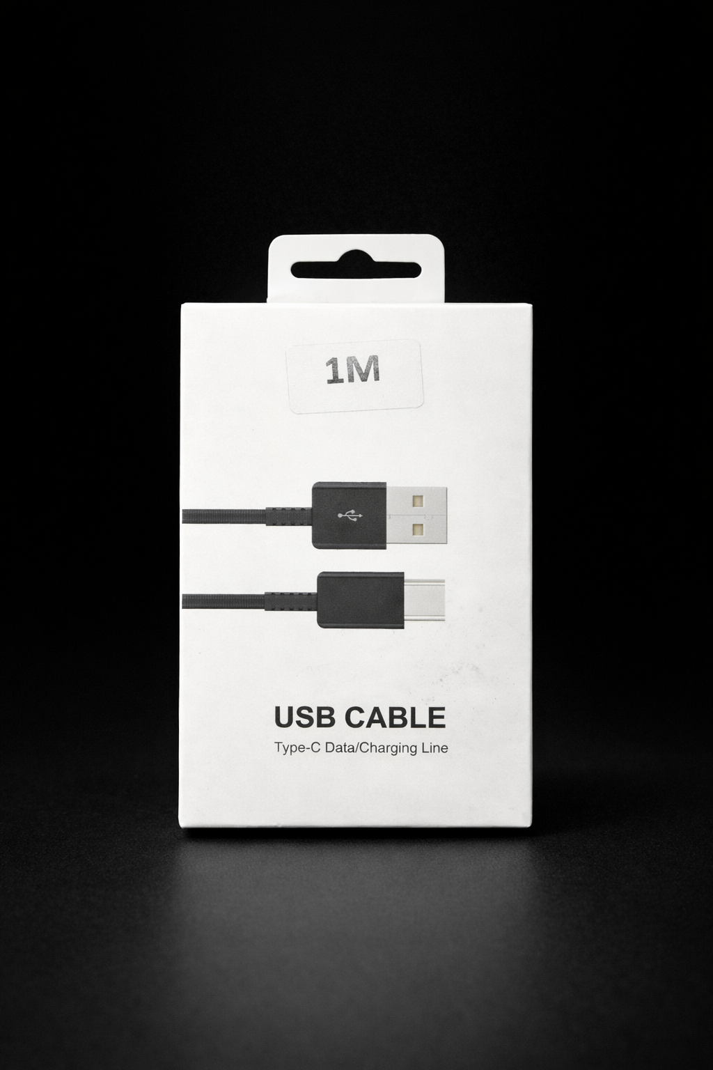 USB to Type-C 1M Cable Samsung No Logo Box Black