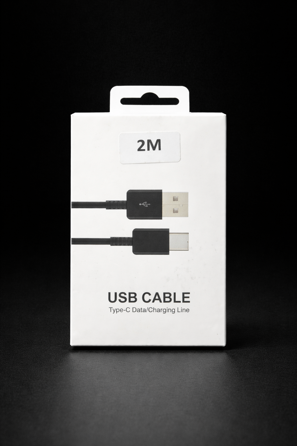 USB to Type-C 2M Cable Samsung No Logo Box Black