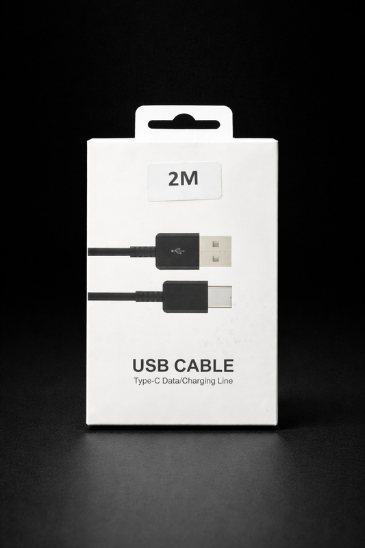 USB to Type-C 2M Cable Samsung No Logo Box Black