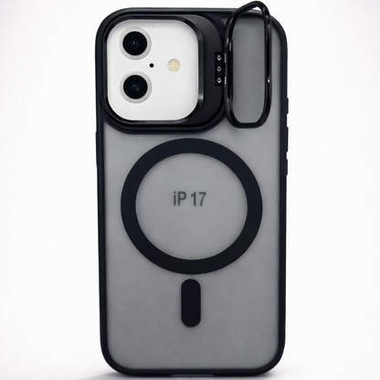 Metal CamStand iPhone 17 Case Black