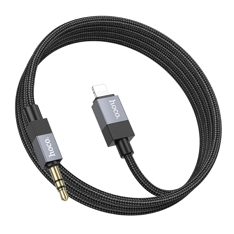 HOCO UPA32A Clever digital audio conversion cable iP black