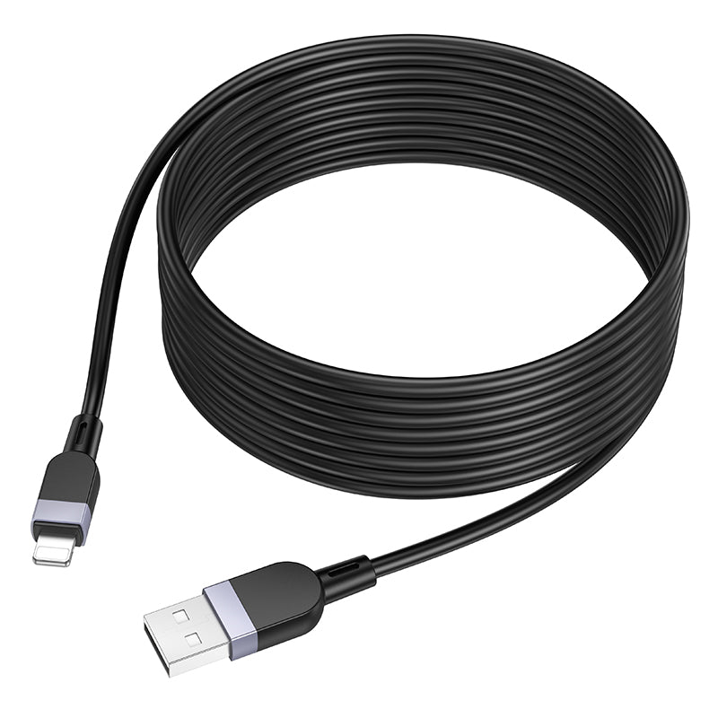 HOCO X109 Energy silicone charging data cable iP(L=3M) black
