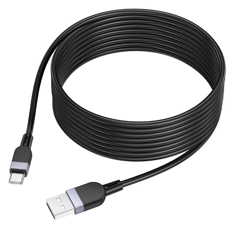HOCO X109 Energy silicone charging data cable Type-C(L=3M) black