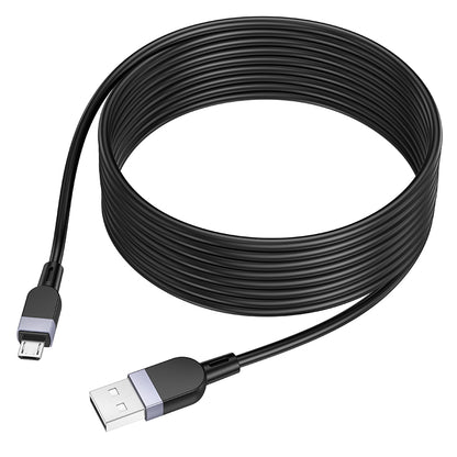 HOCO X109 Energy silicone charging data cable Micro(L=3M) black