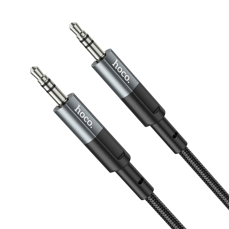 HOCO UPA23 AUX audio cable metal gray
