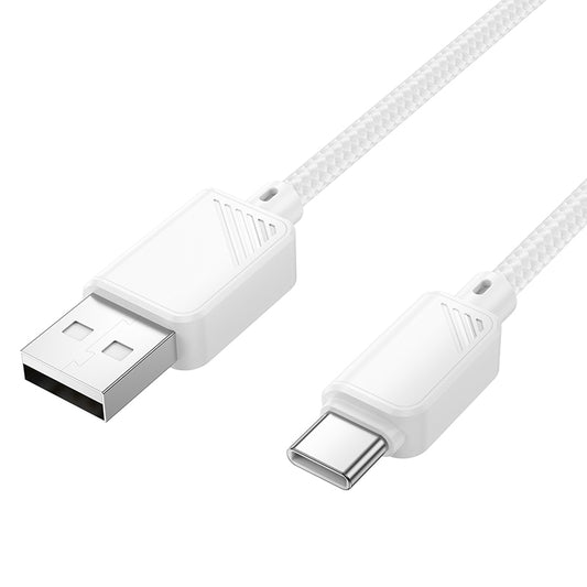 HOCO X109 Energy silicone charging data cable Micro(L=1M) white