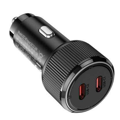 HOCO NZ14B Guerrero PD50W(2C) car charger Black