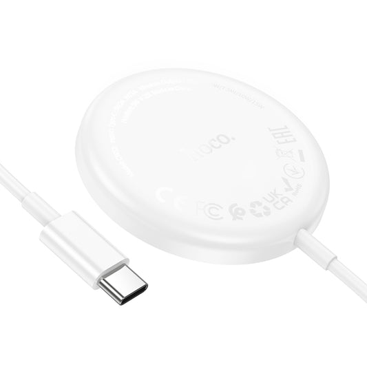 HOCO CW52 Enjoy magnetic 15w wireless fast charging White