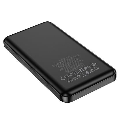 Hoco J100 10000mAh Ultra-Thin Power Bank - White