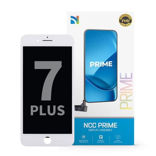 NCC Prime Display With Metal Plate for iPhone 7 Plus White