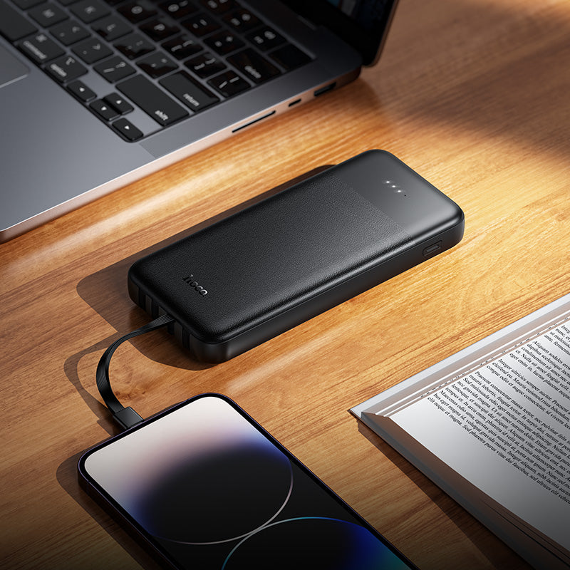 Hoco J163 10000mAh Fast Charge Power Bank - White