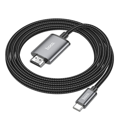 UA27 HD on-screen cable Type-C to HDTV-Metal Grey