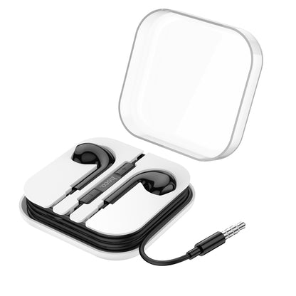 HOCO M101 Max Crystal grace Type-C wire-controled digital earphones with microphone Black