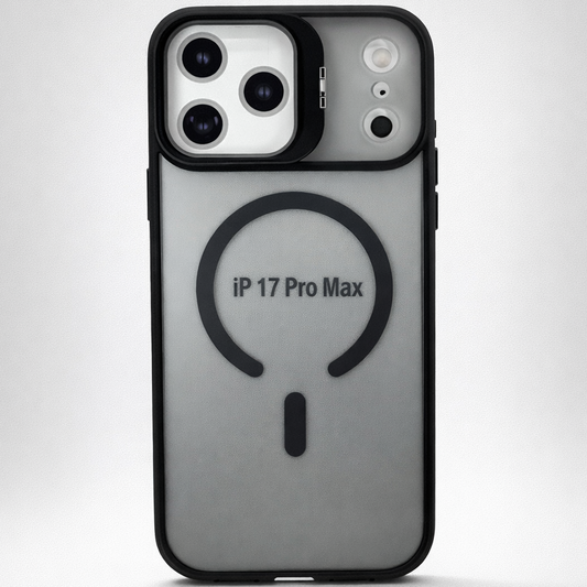 Metal CamStand iPhone 17 Pro Max Case Black