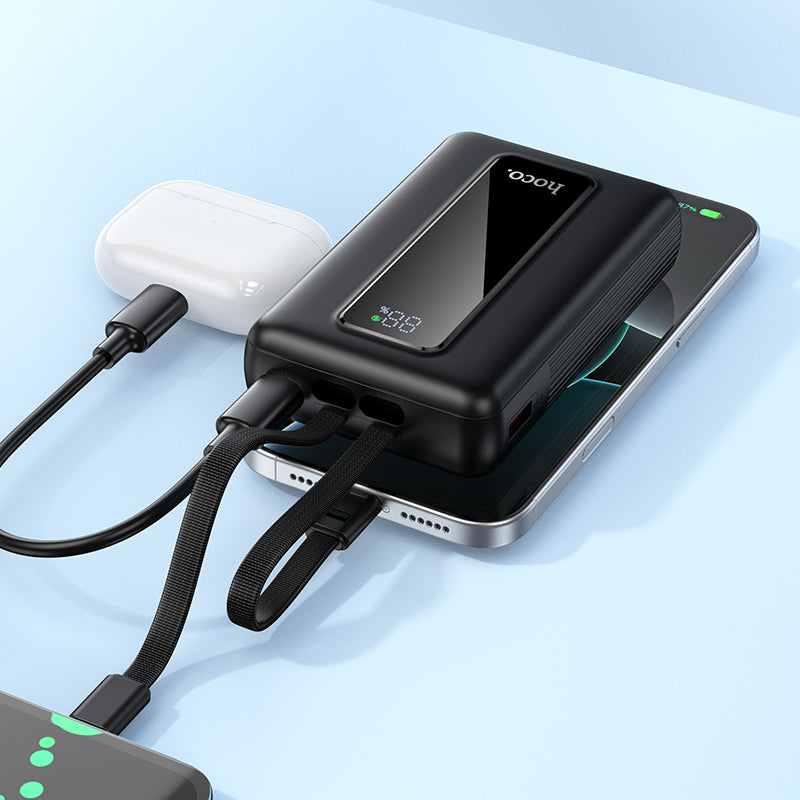 Hoco J162A 20000mAh Super Fast Charge Power Bank - Black
