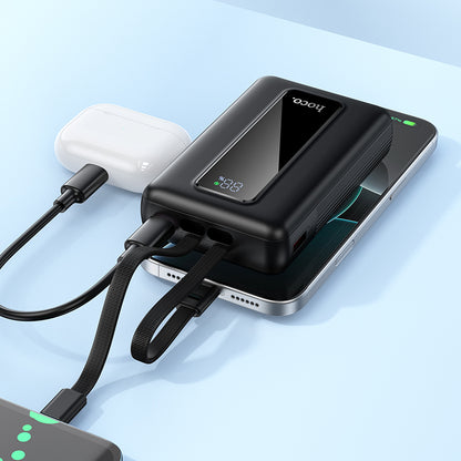 Hoco J162A 20000mAh Super Fast Charge Power Bank - Black