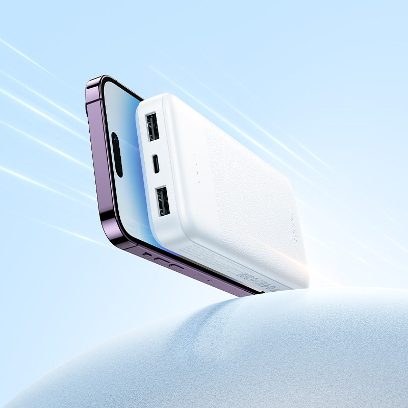 Hoco J163 10000mAh Fast Charge Power Bank - White