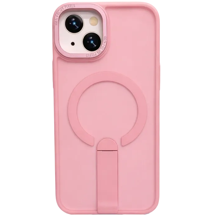 Focus KickStand Case for iPhone 13/14 Pink