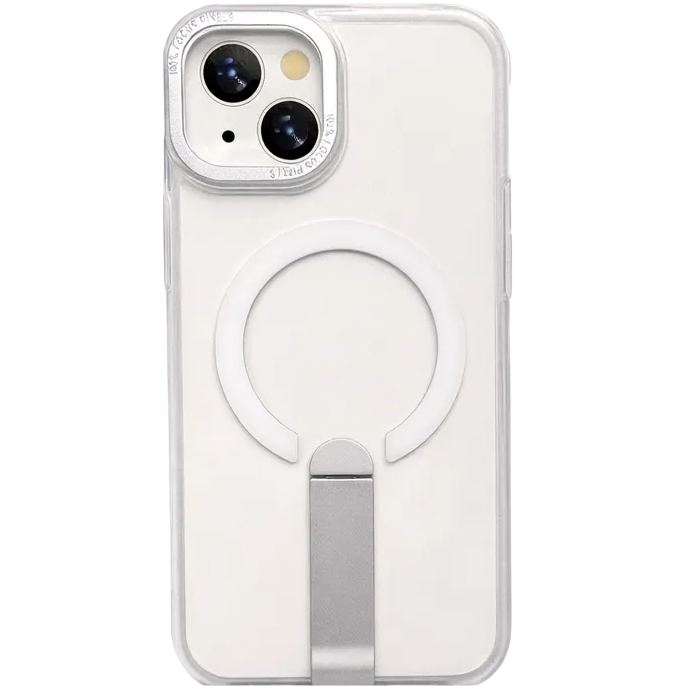 Focus KickStand Case for iPhone 13/14 White