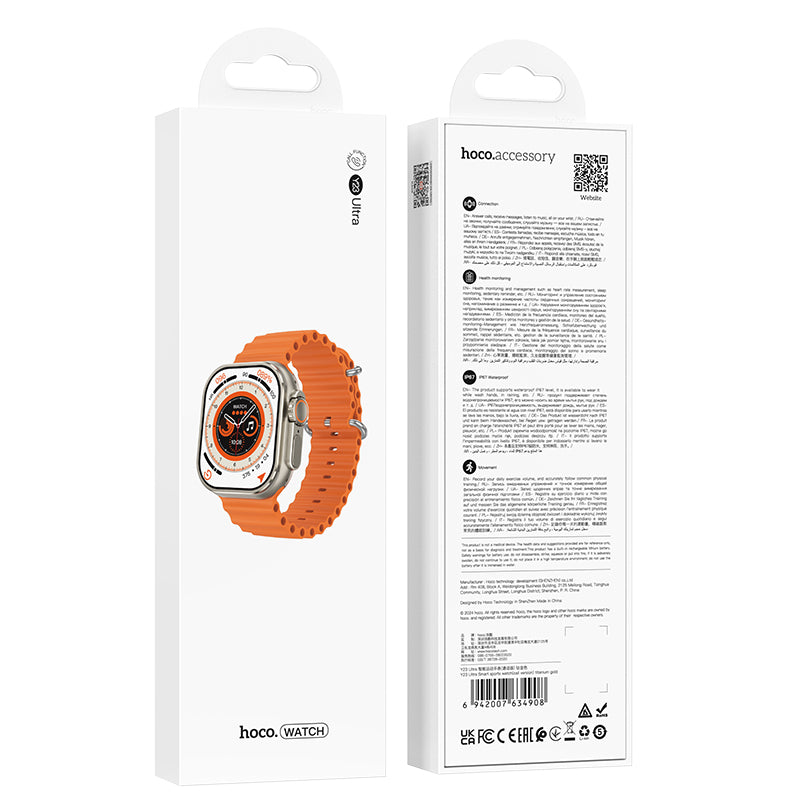 Y23 Smart sports watch(call version)-Gold