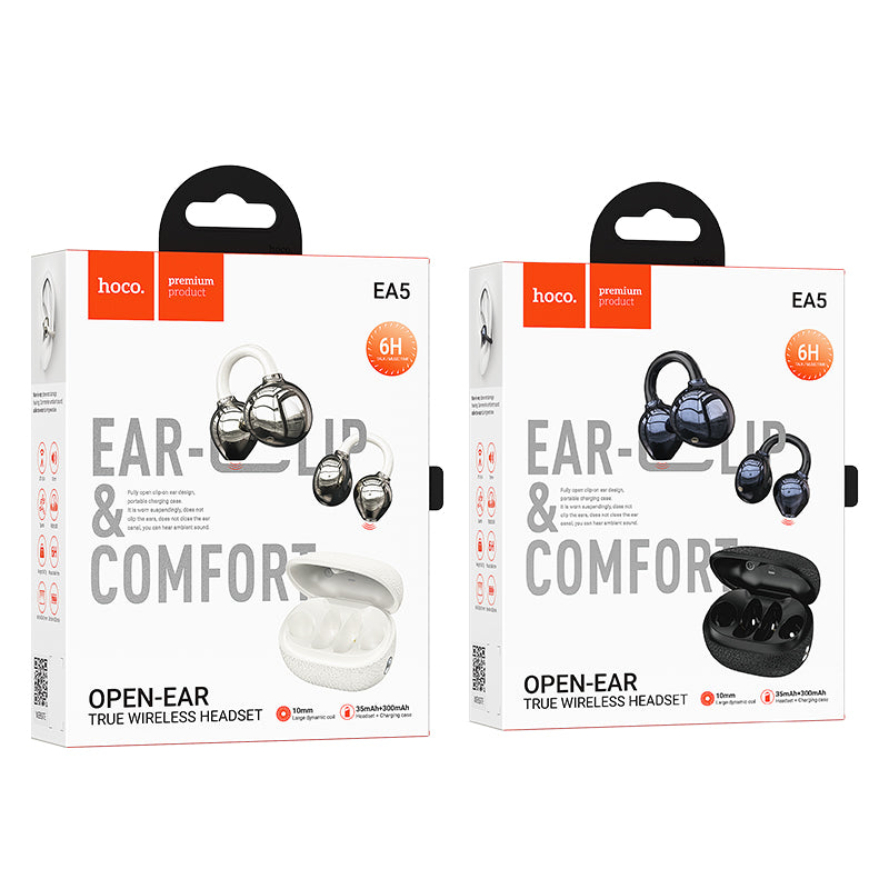 EA5 Duke ‚Äö√ñ¬ clip-on true wireless BT headset